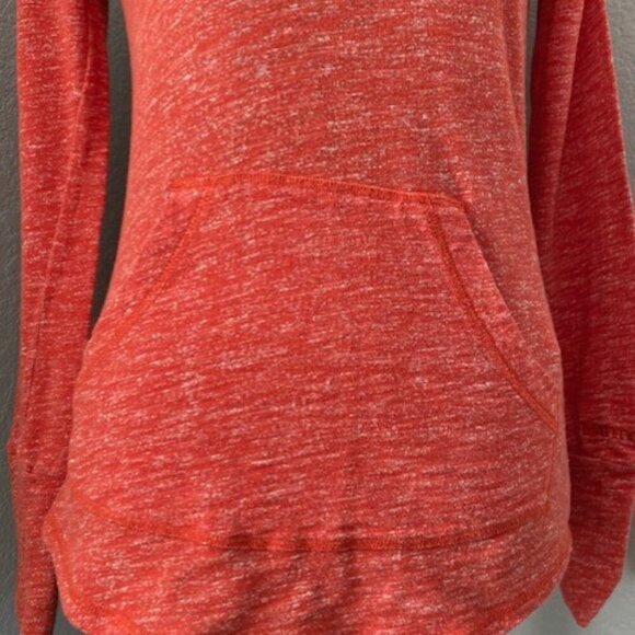 MARMOT Orange Slub Tess Pullover Hoodie Shirt XS - Picture 9 of 11
